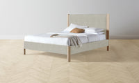 The Thompson Bed - Performance Melange Weave Flint