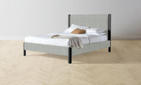 The Thompson Bed - Performance Mélange Weave Seaglass