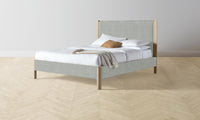 The Thompson Bed - Performance Mélange Weave Seaglass