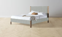 The Thompson Bed - Performance Melange Weave Seaglass