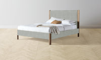 The Thompson Bed - Performance Mélange Weave Seaglass