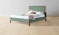 The Thompson Bed - Performance Stonewashed Linen Aspen