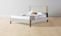 The Thompson Bed - Performance Stonewashed Linen Dew