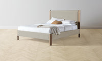 The Thompson Bed - Performance Textured Linen Flax