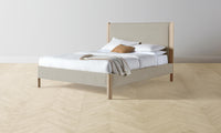 The Thompson Bed - Performance Textured Linen Flax