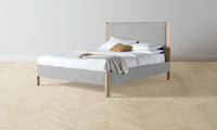 The Thompson Bed - Performance Linen Weave Cloud