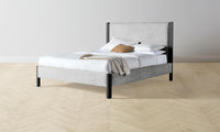 The Thompson Bed - Performance Textured Tweed Alpine