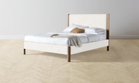 The Thompson Bed - Performance Textured Tweed Snow