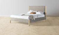 The Thompson Bed - Performance Tweed Oatmeal