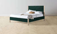 The Thompson Bed - Performance Velvet Emerald