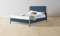 The Thompson Bed - Performance Velvet Sapphire