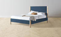 The Thompson Bed - Performance Velvet Sapphire