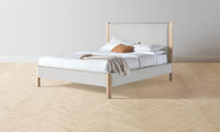 The Thompson Bed - Performance Woven Chenille Steel