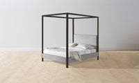 The Thompson Canopy Bed - Merino Heather Grey