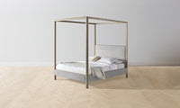 The Thompson Canopy Bed - Merino Heather Grey