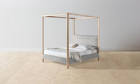 The Thompson Canopy Bed - Merino Heather Grey