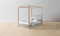 The Thompson Canopy Bed - Merino Heather Grey