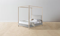 The Thompson Canopy Bed - Merino Heather Grey