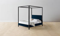 The Thompson Canopy Bed - Mohair Admiral