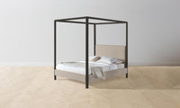 The Thompson Canopy Bed - Performance Bouclé Morel