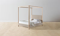 The Thompson Canopy Bed - Performance Bouclé Morel