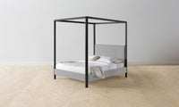 The Thompson Canopy Bed - Performance Linen Weave Cloud