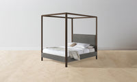 The Thompson Canopy Bed - Performance Tweed Smoke