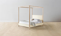 The Thompson Canopy Bed - Performance Woven Chenille Desert