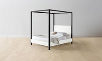 The Thompson Canopy Bed - Performance Woven Chenille Lace