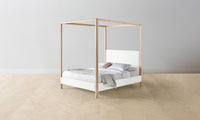 The Thompson Canopy Bed - Performance Woven Chenille Lace