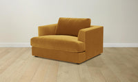 The Varick Chair-and-a-Half - Mohair Amber