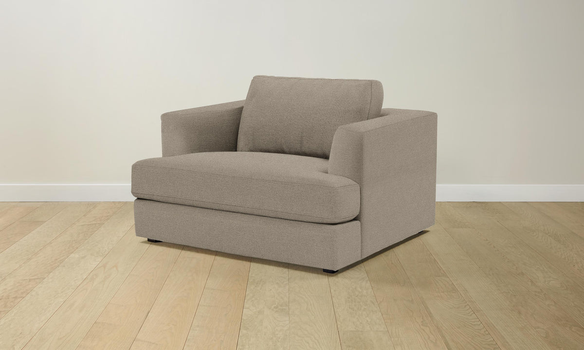 The Varick Chair-and-a-Half - Performance Bouclé Morel