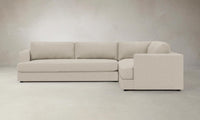 The Varick Sectional - Belgian Linen Alder