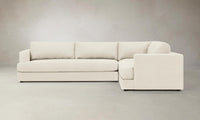 The Varick Sectional - Italian Bouclé White