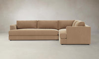 The Varick Sectional - Mohair Almond