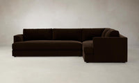 The Varick Sectional - Mohair Chocolate