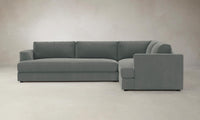 The Varick Sectional - Mohair Fog