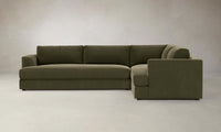 The Varick Sectional - Mohair Moss