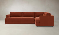 The Varick Sectional - Mohair Spice