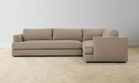 The Varick Sectional - Performance Basketweave Malt