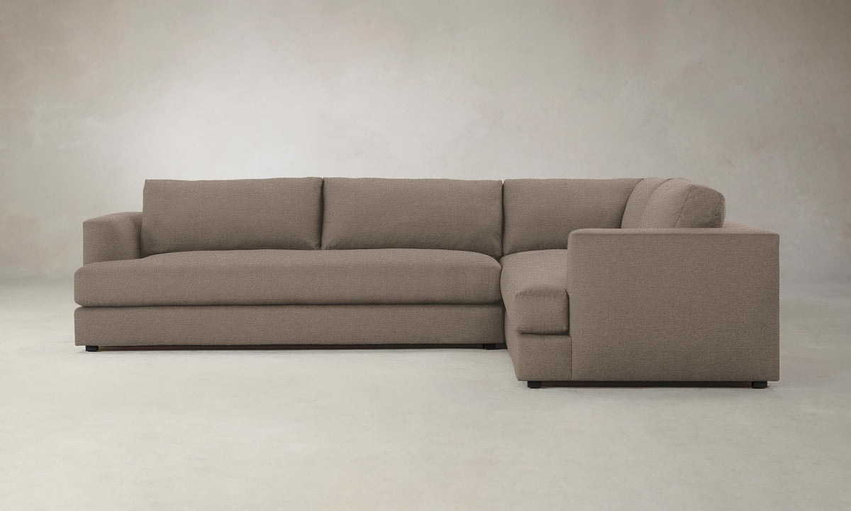 The Varick Sectional - Performance Bouclé Morel