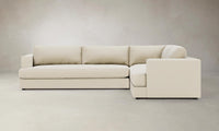 The Varick Sectional - Performance Linen Weave Prairie