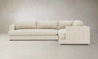 The Varick Sectional - Performance Mélange Weave Shell