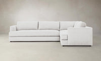 The Varick Sectional - Performance Tweed Salt