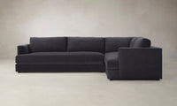 The Varick Sectional - Performance Velvet Flannel