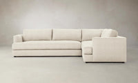 The Varick Sectional - Performance Woven Chenille Desert