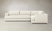 The Varick Sectional - Performance Woven Chenille Lace