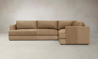 The Varick Sectional - Tuscan Leather Camel