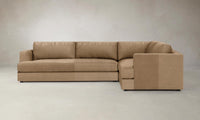 The Varick Sectional - Tuscan Leather Camel