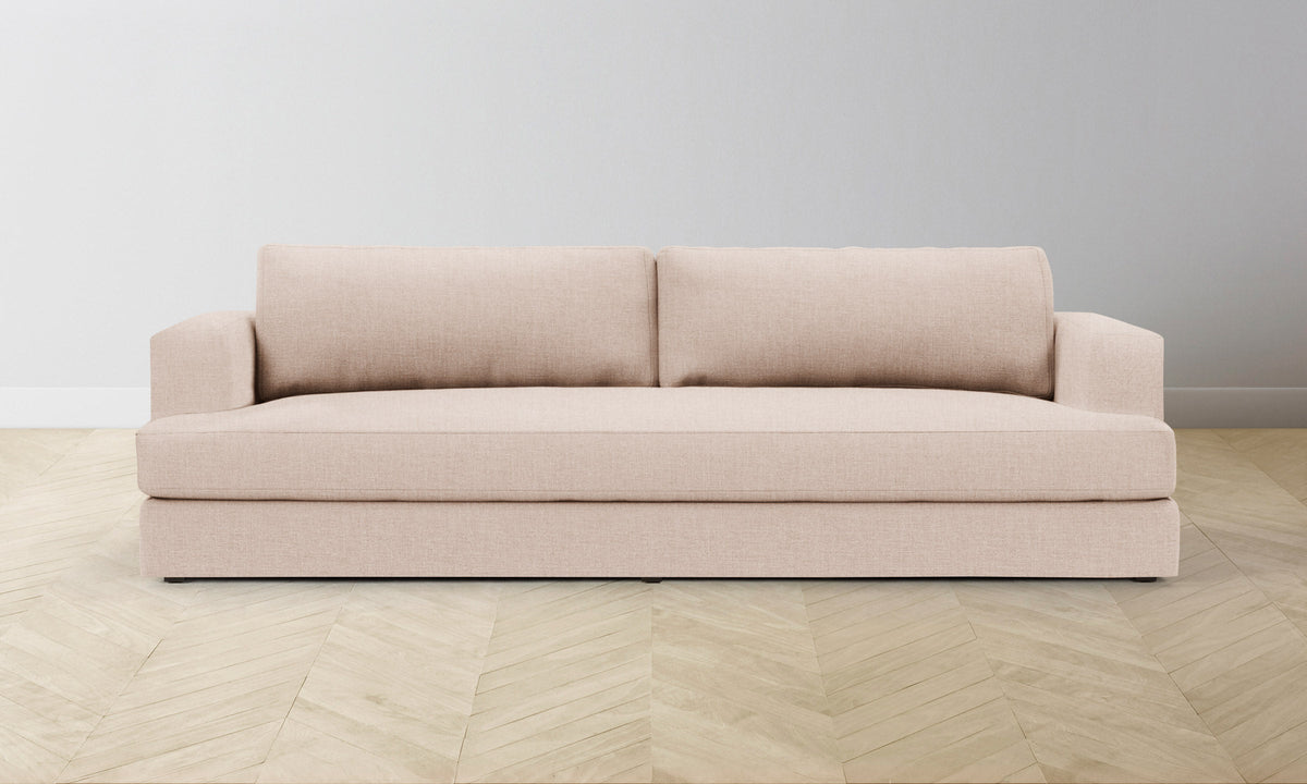 The Varick Sectional - Heritage Belgian Linen Petal